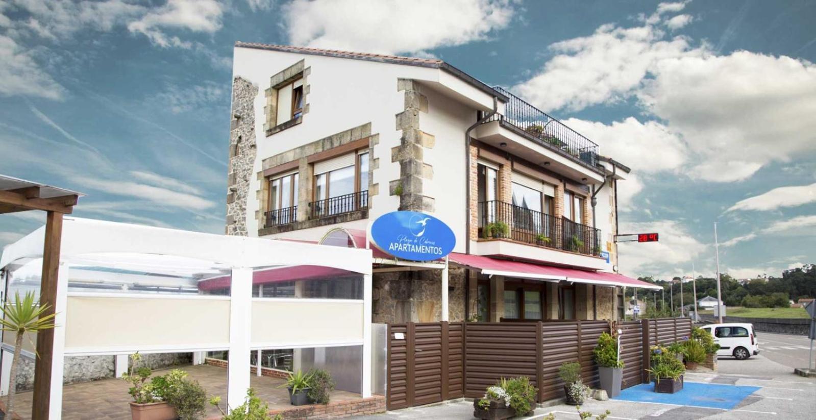 Apartamentos Playa De Cóbreces Exterior foto